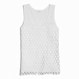 J.Crew Factory Tiered Dot Tank